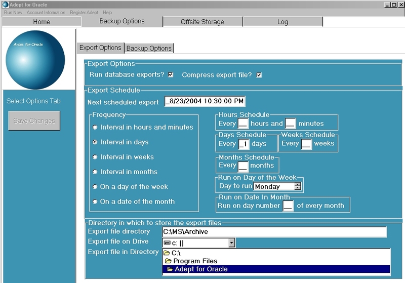 Adept for Oracle Screenshot